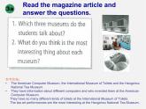 八年级英语下册《Unit 9 Have you ever been to a museum？》Section A 3a-4c （含Grammar Focus）课件