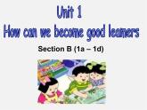湖北省松滋市涴市镇初级中学九年级英语全册 Unit 1 How can we become good learners Sectoin B 1a-1d课件 （新版）人教新目标版