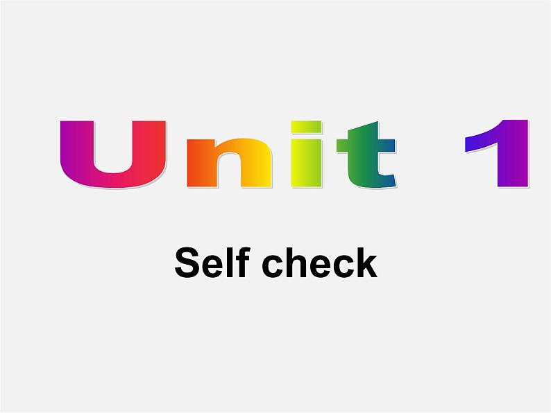 九年级英语全册 Unit 1 How can we become good leaners Sectoin B Selfcheck课件 （新版）人教新目标版第1页