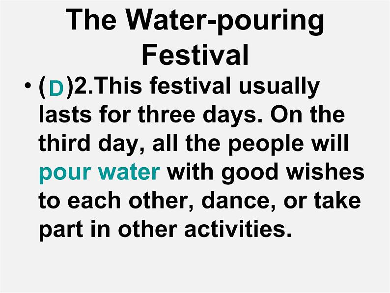 九年级英语全册 Unit 2 I think that mooncakes are delicious！Section B 3a-3c课件 （新版）人教新目标版07