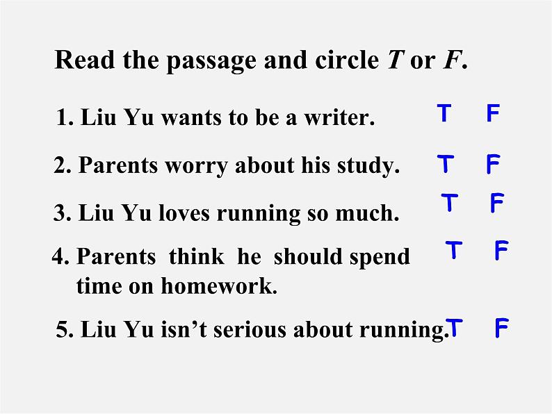 九年级英语全册 Unit 7 Teenagers should be allowed to choose their own chothes Section B（2a-2e）课件第8页