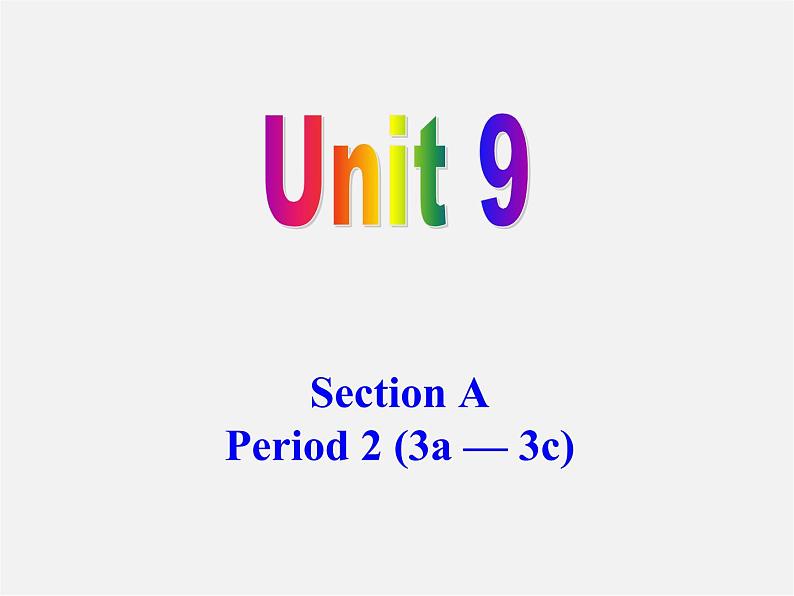 浙江省绍兴县杨汛桥镇中学九年级英语全册《Unit 9 I like music that I can dance to》（Section A 2）课件第1页