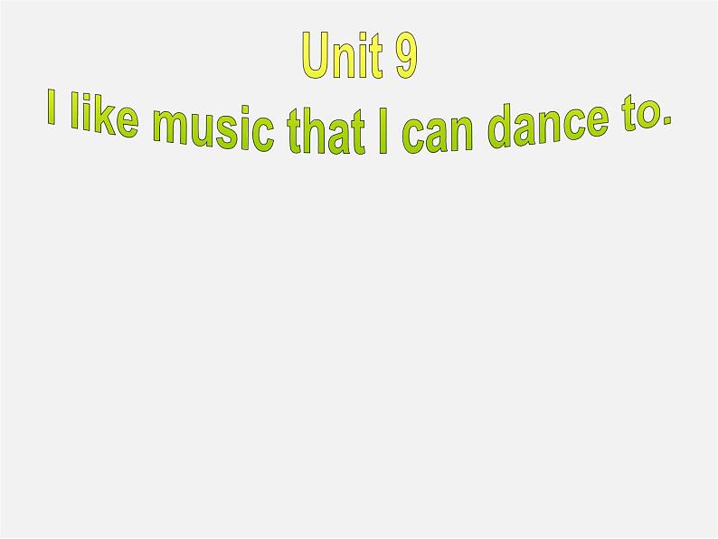 浙江省绍兴县杨汛桥镇中学九年级英语全册《Unit 9 I like music that I can dance to》（Section A 4）课件第2页