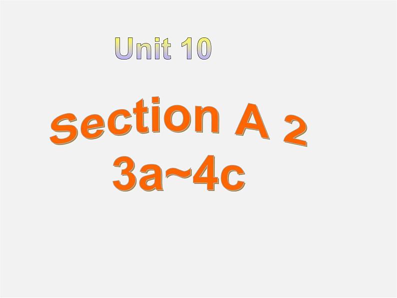 山东省滕州市滕西中学九年级英语全册 Unit 10 You’re supposed to shake hands Section A（3a-4c）课件01