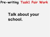 江蘇省句容市天王中學(xué)七年級英語上冊 Unit 3 Welcome to our school Taskr課件