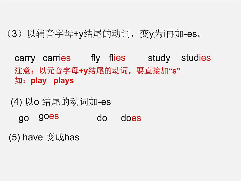 江苏省东海县晶都双语学校七年级英语上册 Unit 2 Let 's play sports！Grammar（2）课件第5页