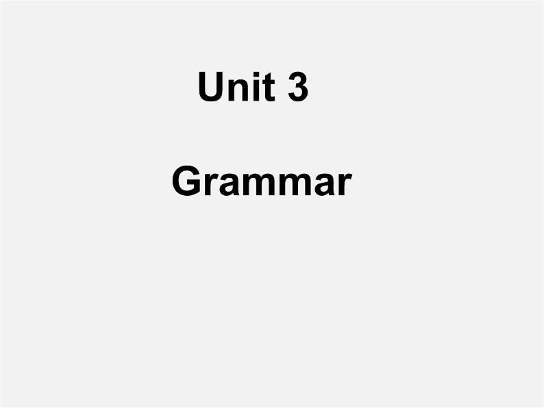 江苏省太仓市第二中学七年级英语上册 Unit 3 Grammar课件01