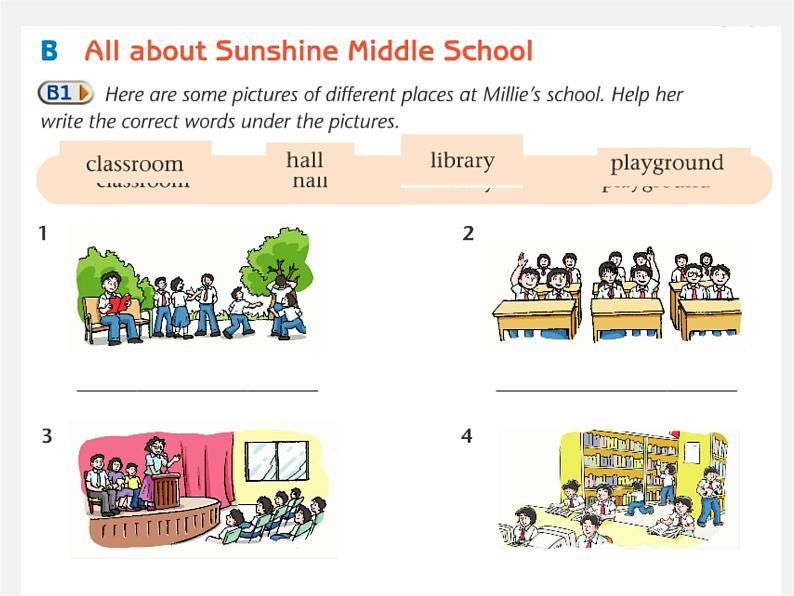 七年级英语上册 Unit 3 Welcome to our school Reading课件第5页