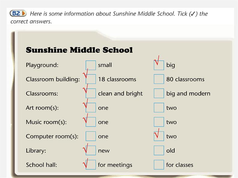 七年级英语上册 Unit 3 Welcome to our school Reading课件第7页