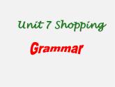 江苏省仪征市月塘中学七年级英语上册 Unit 7 Shopping Grammar课件