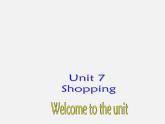七年级英语上册 Unit 7《Shopping Welcome to the unit》课件3