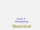 七年級英語上冊 Unit 7《Shopping Welcome to the unit》課件3