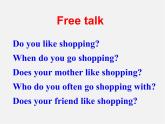 七年級英語上冊 Unit 7《Shopping Welcome to the unit》課件3