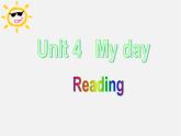 江苏省太仓市第二中学七年级英语上册《Unit 4 My day READING》课件