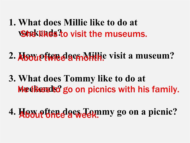 江苏省永丰初级中学七年级英语上册 Unit 4 My day Study skills课件07