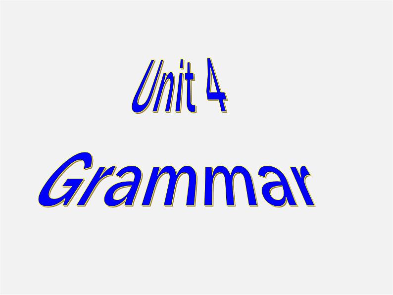 七年级英语上册 Unit 4《My day Grammar》课件1第1页