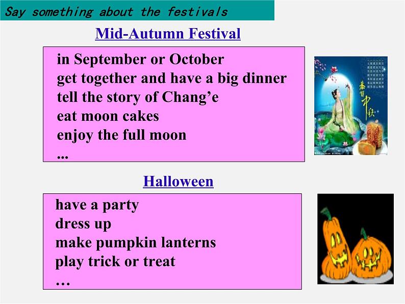 江苏省句容市天王中学七年级英语上册 Unit 5 Let’s celebrate Task课件06