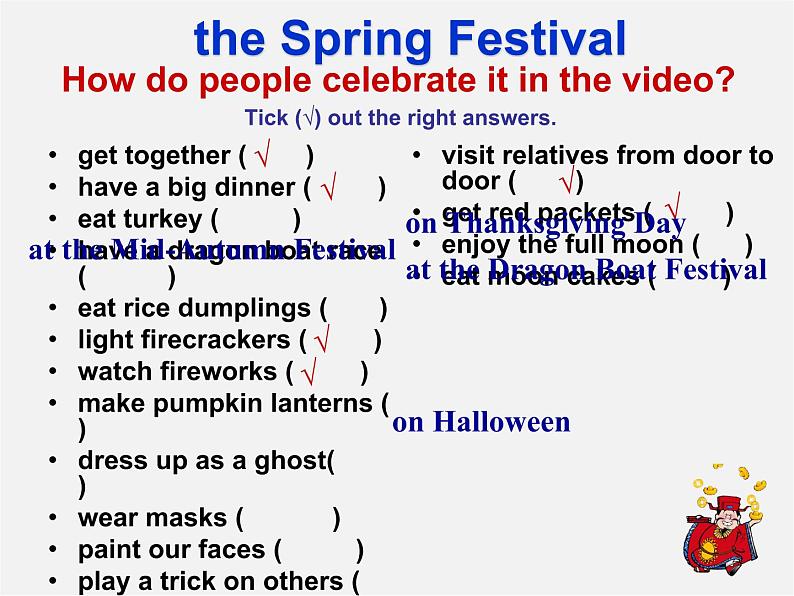 七年级英语上册 Unit 5《Let’s celebrate Task》课件105