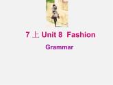 七年级英语上册 Unit 8《Fashion Grammar》课件5