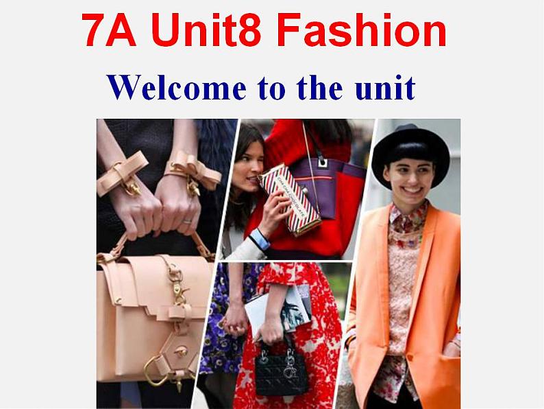 七年级英语上册 Unit 8《Fashion Welcome to the unit》课件101