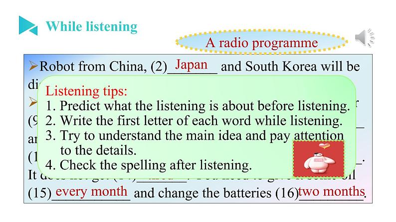 牛津译林版9B unit3 Integrated skills & study skills课件+表格教案+音频+随堂练习07