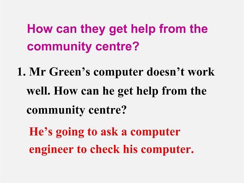 江苏省东海县横沟中学七年级英语下册 Unit 2 Neighbours Grammar课件第3页