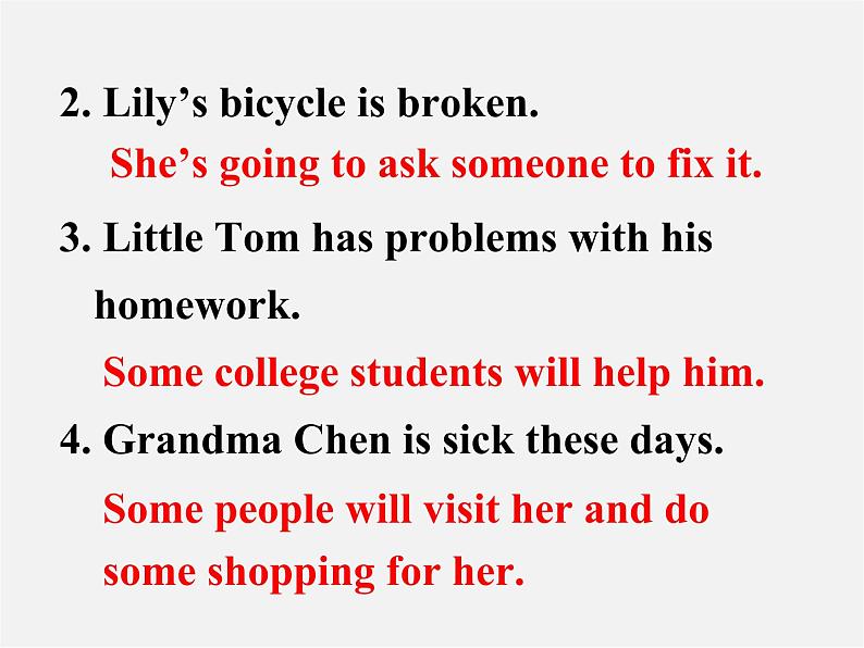 江苏省东海县横沟中学七年级英语下册 Unit 2 Neighbours Grammar课件第4页