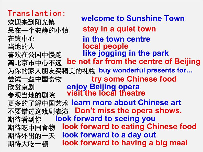 牛津译林初中英语七下Unit 3 Welcome to Sunshine Town》Grammar课件第2页