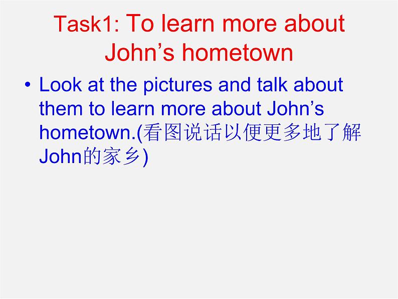 牛津译林初中英语七下Unit 3 Welcome to Sunshine Town task》课件第3页