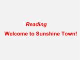 牛津译林初中英语七下Unit 3 Welcome to Sunshine Town reading 1课件