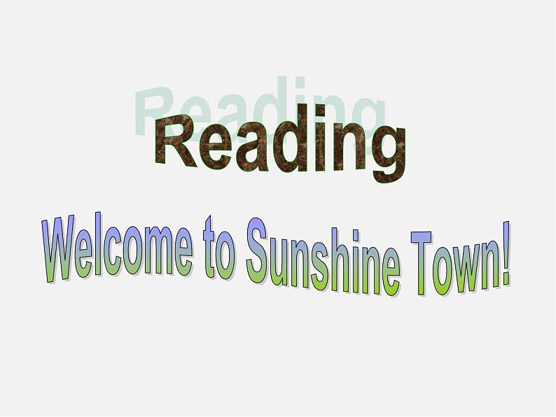 牛津译林初中英语七下Unit 3 Welcome to Sunshine Town Reading I课件06