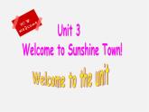 牛津译林初中英语七下Unit 3 Welcome to Sunshine Town Welcome to the unit课件