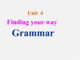 牛津译林初中英语七下Unit 4 Finding your way Grammar课件