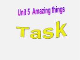江苏省句容市天王中学七年级英语下册《Unit 5 Amazing things Task》课件