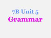 江苏省宿迁市钟吾初级中学七年级英语下册《Unit 5 Amazing things Grammar》课件