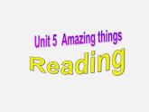 牛津译林初中英语七下Unit 5 Amazing things》Reading课件