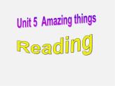 牛津译林初中英语七下Unit 5 Amazing things Reading课件