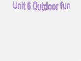 牛津譯林初中英語七下Unit 6 Outdoor fun Study skills》課件