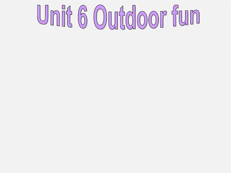 牛津译林初中英语七下Unit 6 Outdoor fun Study skills》课件第1页