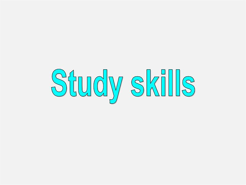 牛津译林初中英语七下Unit 6 Outdoor fun Study skills》课件第2页