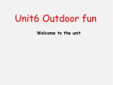 牛津译林初中英语七下Unit 6 Outdoor fun Welcome to the unit & comic strip课件