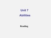 牛津译林初中英语七下Unit 7 Abilities reading课件2