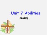 牛津译林初中英语七下 Unit 7 Abilities Reading课件