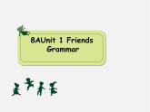 江苏省姜堰区叶甸初级中学八年级英语上册 Unit 1 Friends Grammar课件1