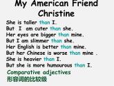 江蘇省姜堰區(qū)葉甸初級中學八年級英語上冊 Unit 1 Friends Grammar課件1