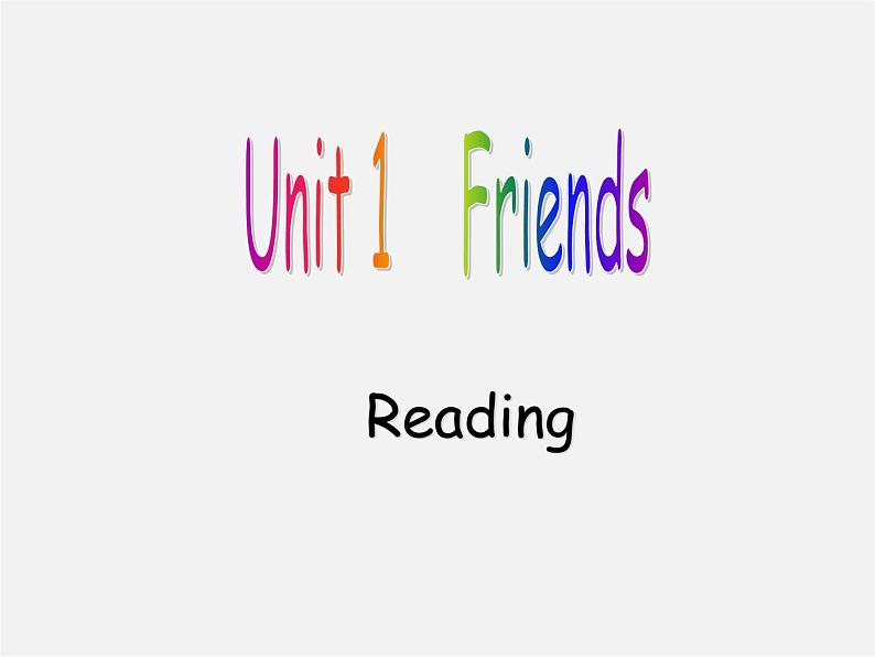 浙江师范大学附属中学八年级英语上册 Unit 1 Friends Reading课件2第1页