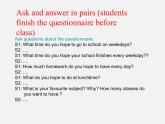 江蘇省句容市后白中學(xué)八年級(jí)英語(yǔ)上冊(cè) Unit 2 School life Task課件