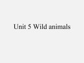 江苏省连云港市东海晶都双语学校八年级英语上册 Unit 5 Wild animals Reading 2课件