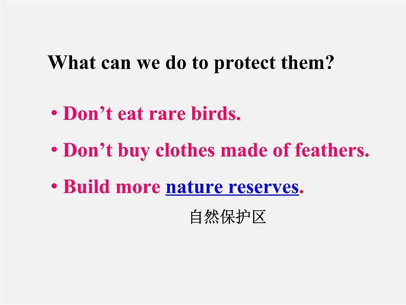 江苏省句容市后白中学八年级英语上册 Unit 6 Bird watching Reading 1课件03