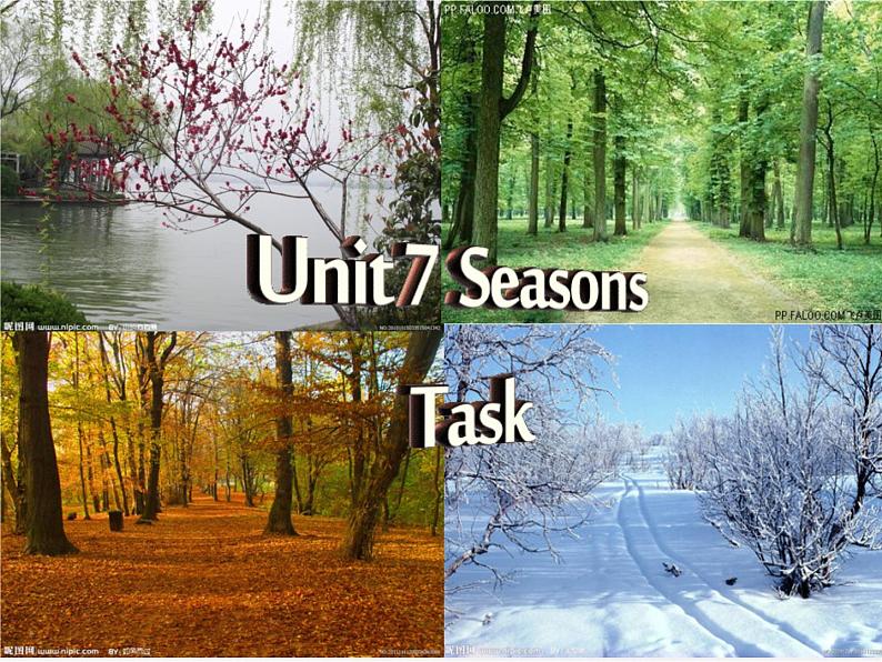 八年级英语上册 Unit 7 Seasons Task课件第1页